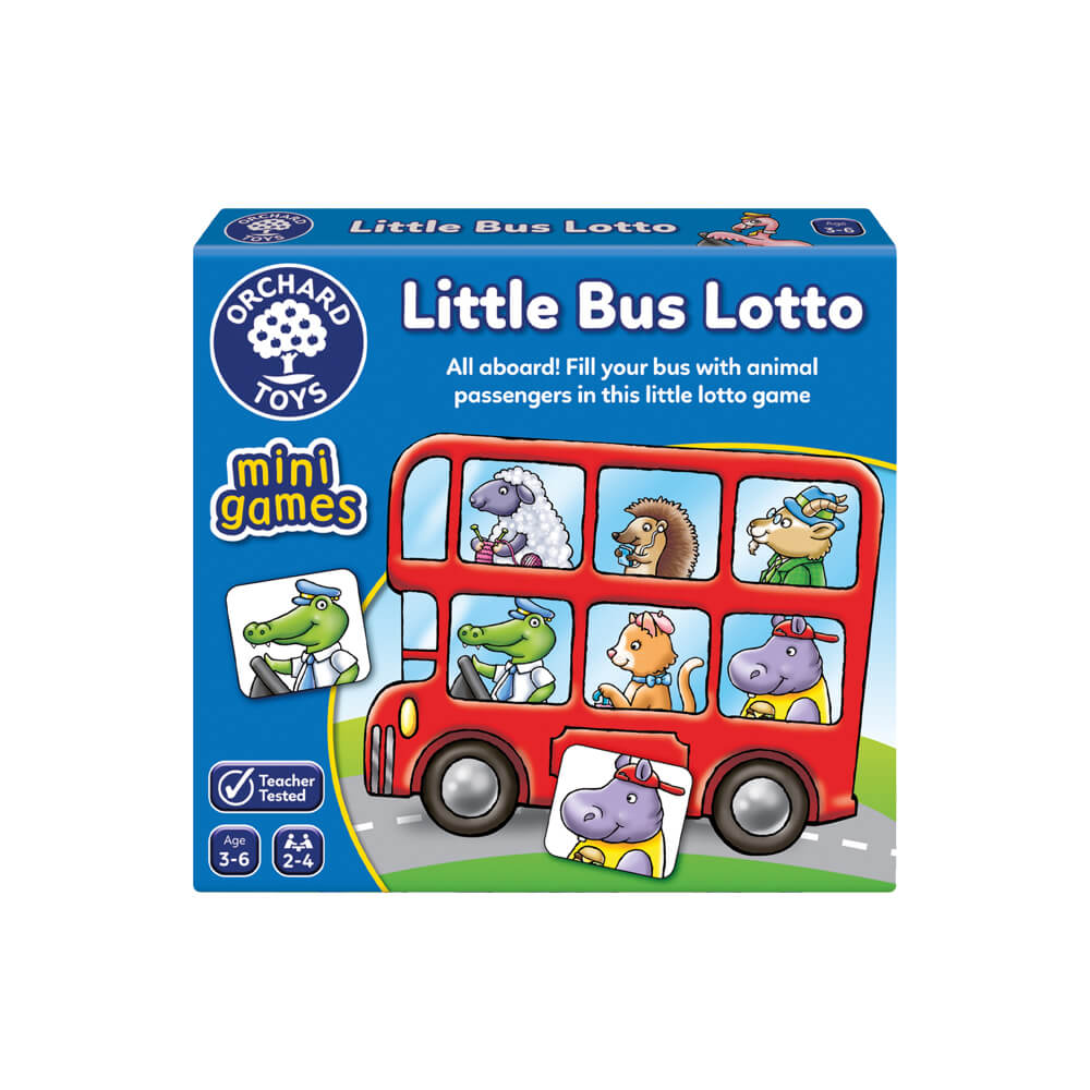 Orchard Toys Little Bus Lotto Mini Games